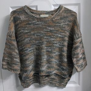 Knit Sweater Scoop Neck